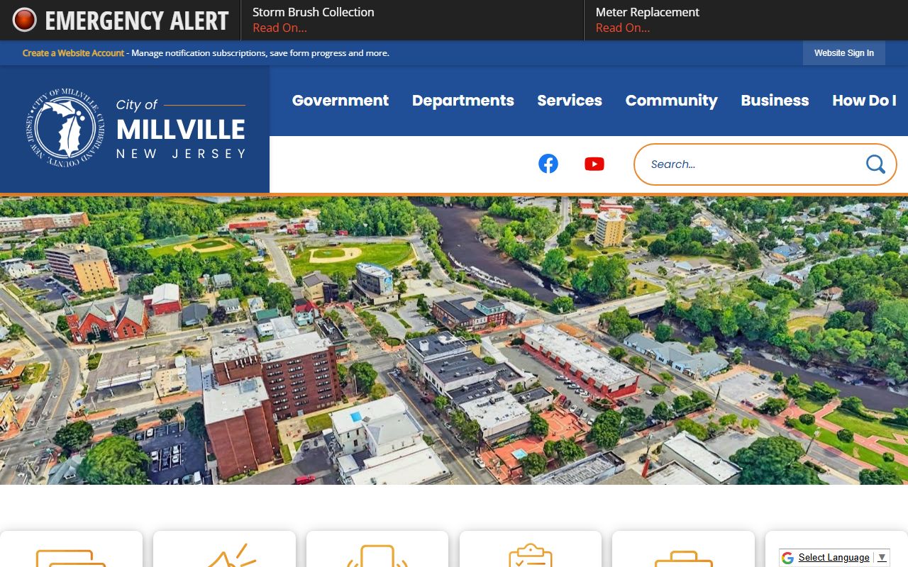 Millville City vital records for Cumberland County marriage records