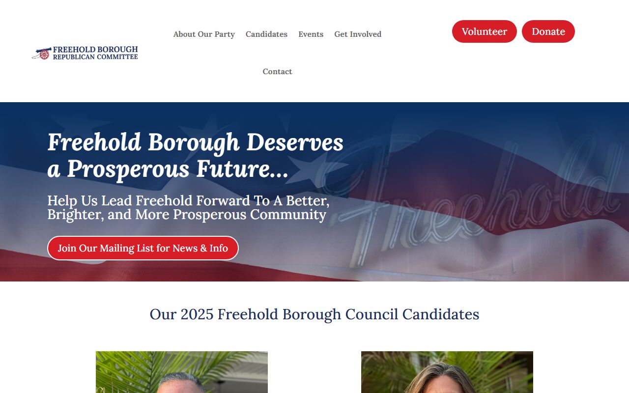 Freehold Borough vital records office for Monmouth County marriage records